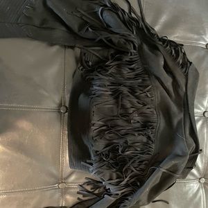 Black Fringe jacket